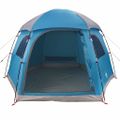 Rodinný stan vidaXL Igloo pre 6 osôb, modrý, vodeodolný