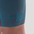 Bezšvové šortky OG1 Grey/Blue - GymBeam, veľkosť XXL