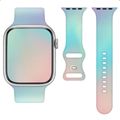 Silicone strap apple watch 42/44/45/49mm (97+110) mint
