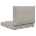 vidaXL Vankúš na vonkajšiu pohovku Polyester Sivá 60 x 60 cm