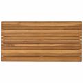 vidaXL Vrchná doska 90 x 45 x 3,5 cm Obdĺžnikový Husté teakové drevo