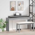 vidaXL Stojan na klávesy Sivý Sonoma 130 x 32 x 64 cm Kompozitné drevo