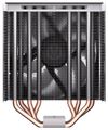 Endorfy chladič CPU Fera 5 ARGB / ultratichý/ 120mm fan/ 4 heatpipes / PWM/ ARGB / pro Intel i AMD Chladic, pro CPU, pro Intel i AMD, socket 1700, 1200, 115x, AM5, AM4, AM3(+), AM2(+), 220W TDP, 120mm ventilátor, 4 heatpipe, ARG