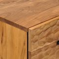 vidaXL Bočné skrinky 2 ks 60x33x75 cm masívne akáciové drevo