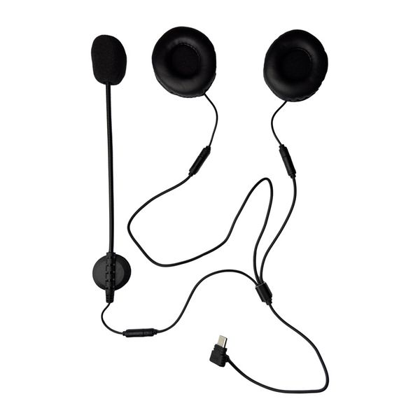 Slúchadlá typu C pre motocyklovú prilbu pre interkom K1/MS8/MS20 EJEAS HIFI-M4H
