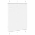 vidaXL plisovaná roleta biela 105x150 cm šírka látky 104,4 cm