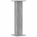 vidaXL Stojany na reproduktor 2ks sivé sonoma 30x30x95cm kompoz. drevo