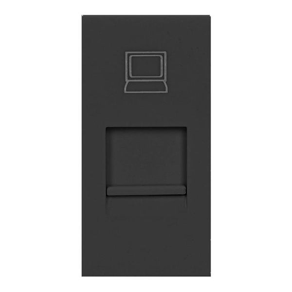 ORNO NOEN RJ45 zásuvka - modul pro NORGEN panel černý