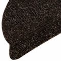 vidaXL Schodové rohože, samolepiace, 15 ks, 56x17x3 cm, tmavohnedé, polkruhové