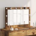 vidaXL Toaletné zrkadlo Staré drevo 80 x 55 x 18 cm Obdĺžnikový