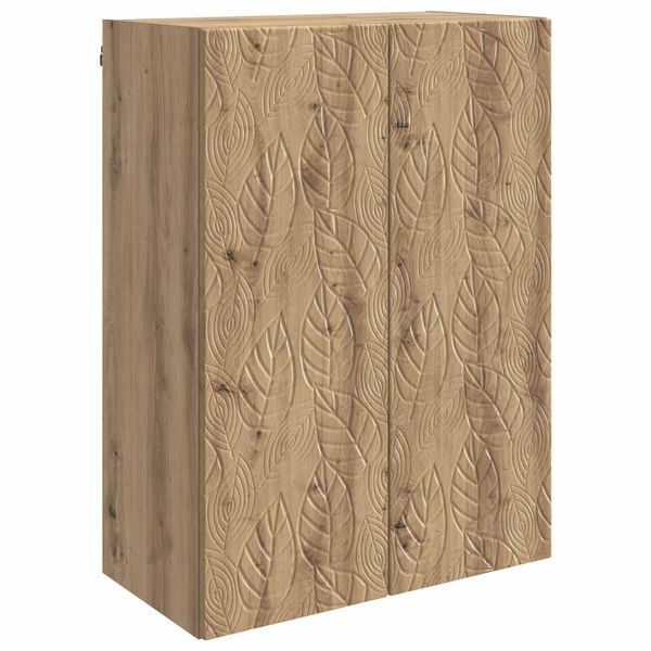 vidaXL Nástenná skrinka Dub artisan 66 x 34,5 x 90 cm Kompozitné drevo