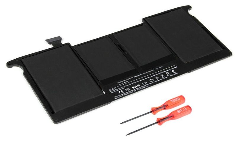 TRX baterie Apple/ 4800 mAh/ Apple MacBook Air 11"/ A1370/ A1465 (rok 2011, 2012)/ neoriginální Baterie, pro notebook, 4800mAh, Li-Pol, pro Apple MacBook Air 11" A1370, A1465 (rok 2011, 2012), kompatibilní s A1406