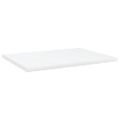 vidaXL Prídavné police 4 ks, biele 40x30x1,5 cm, kompozitné drevo