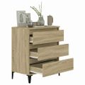 vidaXL Komoda dub sonoma 60x35x70 cm spracované drevo