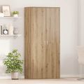 vidaXL Highboard 80 x 39 x 178 cm Kompozitné drevo Dub artisan