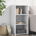 vidaXL Komoda biela 45x41x93 cm spracované drevo
