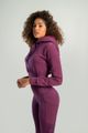 Dámska mikina Essential Cropped Hoodie Plum - STRIX, veľkosť XS, veľkosť oblečenia XS
