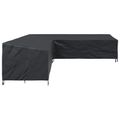 vidaXL Obal na nábytok 300 x 300 x 80 cm 210D Oxford tkanina Tvar L
