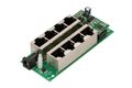 MHPower POE-PAN4-GB-AF/AT Gigabitový tienený 4-portový PoE panel, 802.3af/at