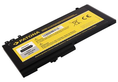 PATONA batéria pre ntb DELL LATITUDE E5270/E5470/E5570 3000mAh Li-Pol 11,4V Batéria, pre notebook, 3000mAh, Li-Pol, 11,4V, pre Dell Latitude E5270, E5470, E5570