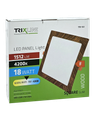 TR-151 LED panel 18W 1512lm 4200K dekor dřevo - čtvercový vestavný Trixline