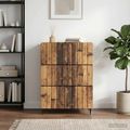 vidaXL Zásuvkový kabinet 66 x 34,5 x 92 cm Kompozitné drevo