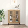 vidaXL Servírovacia skriňa Remeselný dub 69,5 x 34 x 90 cm