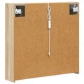 vidaXL Kúpeľňová zrkadlová skrinka Sonoma dub 63,5 x 15,5 x 60,5 cm