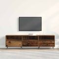 vidaXL TV skrinka 150 x 30 x 44,5 cm Staré drevo Kompozitné drevo