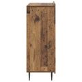 vidaXL Servírovacia skriňa Staré drevo 66 x 34,5 x 92 cm