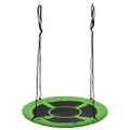 vidaXL Hojdačka 110 cm 100 kg zelená
