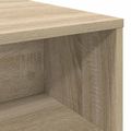 vidaXL Konferenčný stolík Sonoma dub 100 x 50 x 40 cm Kompozitné drevo
