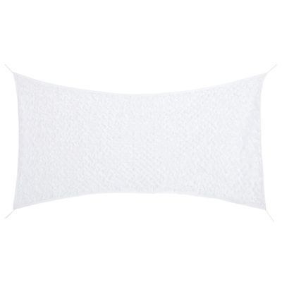 vidaXL Maskovacia sieť s úložnou taškou 292x213 cm biela