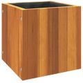 vidaXL Záhradný kvetináč 25x25x25 cm masívna akácia