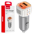 Nabíjačka do auta USB-A + USB-C 20 W 12/24 V AMiO-03882