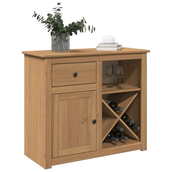 vidaXL Komoda so zásuvkami PANAMA 93x40x80cm borovicový masív