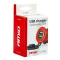Nabíjačka 2xUSB 12/24V MOD-10