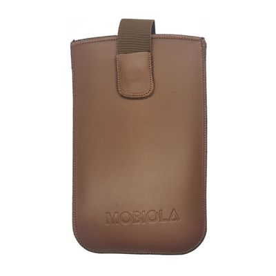 Vysúvacie puzdro pre MOBIOLA MB200, MB700, MB4600 hnedé