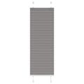 vidaXL plisovaná roleta antracit 45x150 cm Šírka látky 44,4 cm