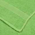 vidaXL Osušky do kúpeľne FROGN 4 ks jablkovo zelené 100x150 cm 360 g/m²