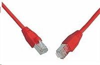 Solarix - patch kabel CAT5E SFTP PVC 15m červený