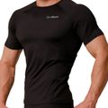 Bežecké tričko Pulse Black - GymBeam, veľkosť L, veľkosť oblečenia L