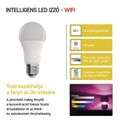 LED žiarovka EMOS ZQW515R GoSmart WIFI A65 / E27 / 11 W (75 W) / 1 050 lm / RGB / stmievateľná
