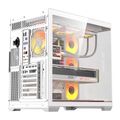 Počítačová skriňa DarkFlash C280 (biela) + 7 ventilátorov