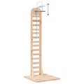 vidaXL Externá sprcha 223 cm Prírodná
