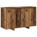 vidaXL Servírovacia skriňa Staré drevo 120 x 41 x 75 cm
