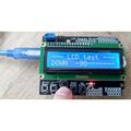 Modul displej LCD1602A s klávesnicou, 16x2 znakov, modré podsvietenie