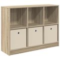 vidaXL Servírovacia skriňa Sonoma dub 102 x 32 x 73,5 cm