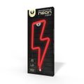 Neon LED svetlo BOLT červený Bat + USB FLNE06 Forever Light