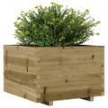 vidaXL Záhradný kvetináč 70x70x49,5 cm impregnovaná borovica
